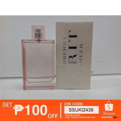 burberry sheer tester not for sale|Burberry Perfume Women Tester for sale .